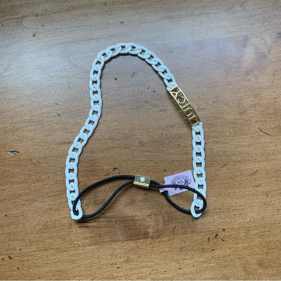 Juicy Couture Pam & Gela White Chain Headband New with Tags main image 4